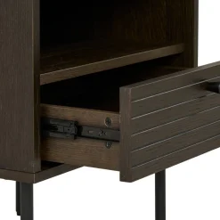 Wohnen Nachtkonsole mit Fach und Schublade - Wega