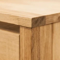 Wohnen Nachtkonsole Nadalia aus Wildeiche Massivholz