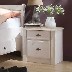 Wohnen Sideboards & Kommoden|Skandinavische Möbel*Nachtschränkchen Kazanova im Landhausstil