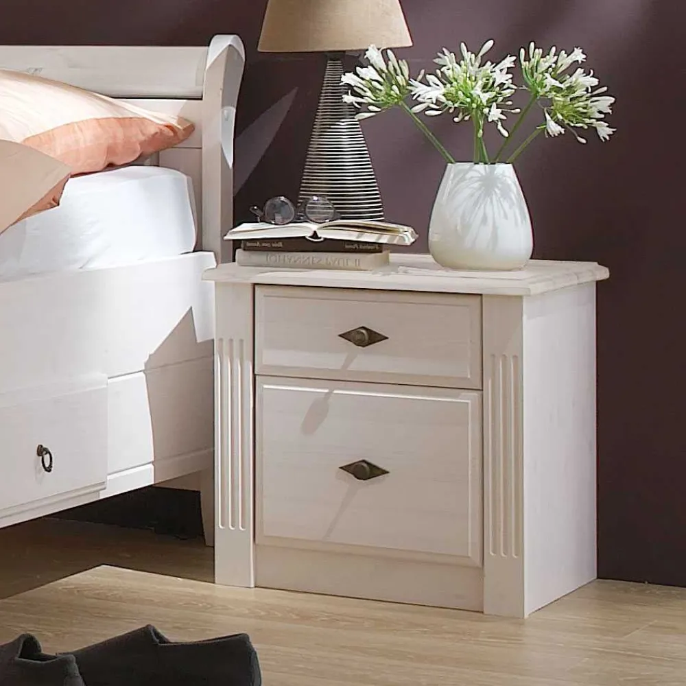 Wohnen Sideboards & Kommoden|Skandinavische Möbel*Nachtschränkchen Kazanova im Landhausstil