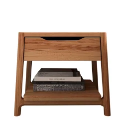 Wohnen Nachttische*Nachttisch mit Schublade und Ablage - Lana