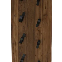 Wohnen Naturbelassenes Weinregal mit 16 Halterungen - Teako