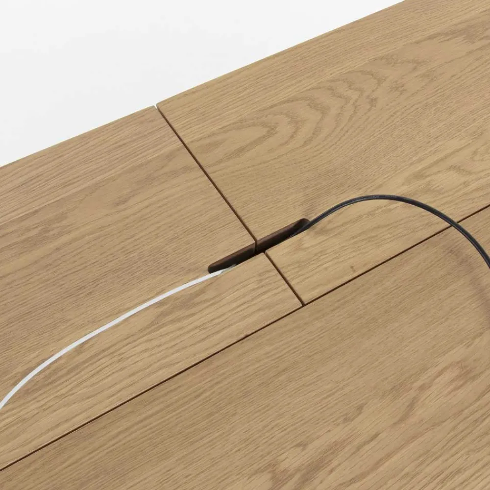 Wohnen Naturfarbener Schreibtisch im Hygge Look - Calmaro