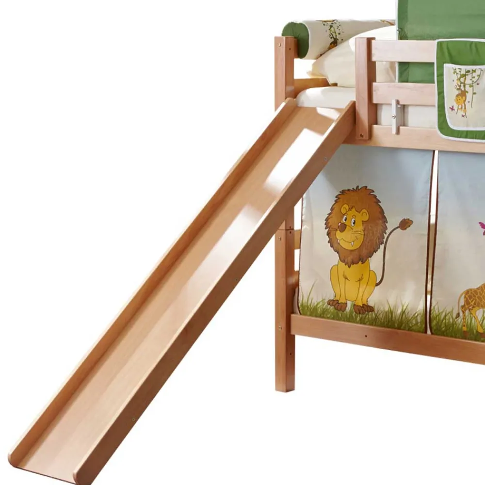 Kinder Wohnen Naturfarbenes Abenteuer Etagenbett Afrika - Perlina