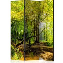 Wohnen Naturmotiv Paravent Bachlauf im Wald - Badija