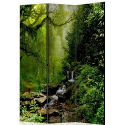 Wohnen Braune Möbel|Paravents*Naturmotiv Paravent Wald & Wasser - Rikuo