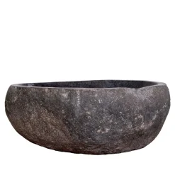 Wohnen Vasen*Naturstein Waschbecken als Aufsatzbecken - Mossora