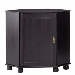 Wohnen Braune Möbel|Sideboards & Kommoden*Niedriger Holzschrank für die Ecke in Wenge - Scruba