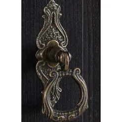 Wohnen Braune Möbel|Sideboards & Kommoden*Niedriger Holzschrank für die Ecke in Wenge - Scruba