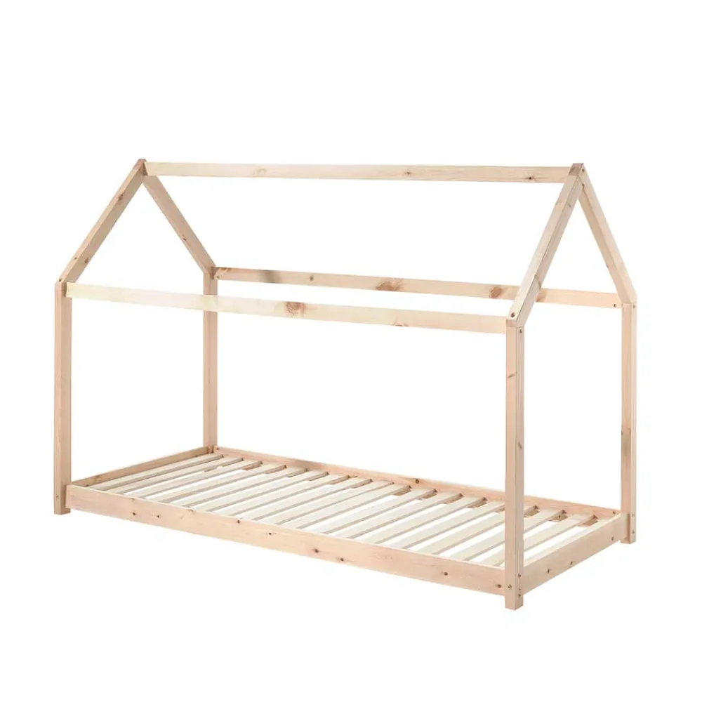 Kinder Wohnen Niedriges Haus Kinderbett in 90x200 - Durango