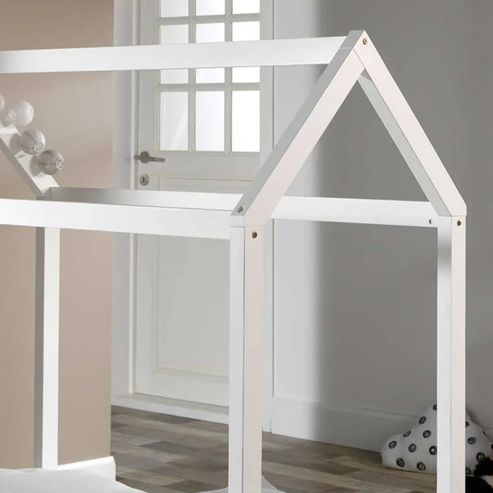 Kinder Wohnen Niedriges Kinderbett als Haus - Elzias