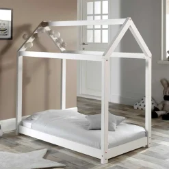 Kinder Wohnen Niedriges Kinderbett im Hausdesign - Racing