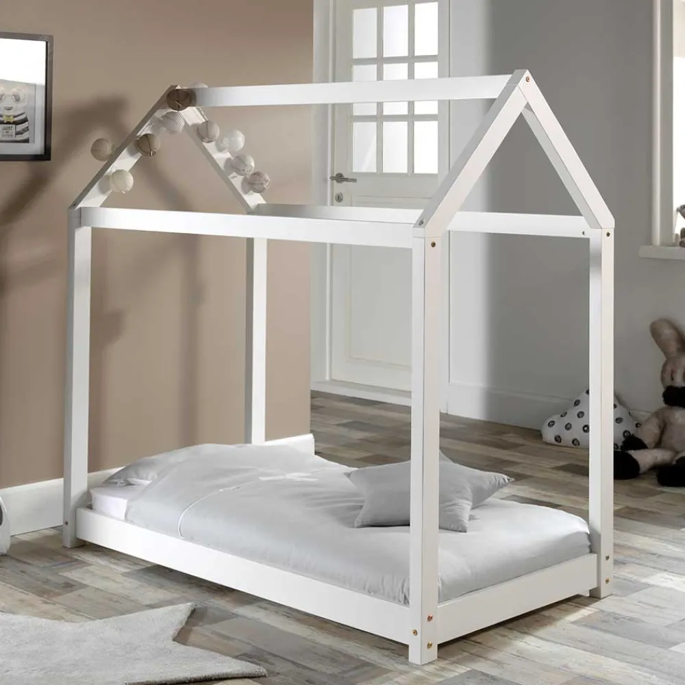 Kinder Wohnen Niedriges Kinderbett im Hausdesign - Racing