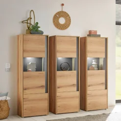 Wohnen Niedriges Vitrinen-Trio modern - Colomania (dreiteilig)