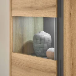 Wohnen Niedriges Vitrinen-Trio modern - Colomania (dreiteilig)