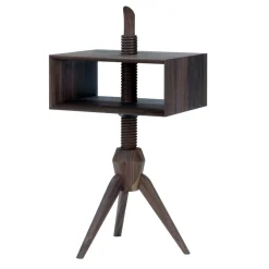 Wohnen Nussbaum Beistelltisch höhenverstellbar - Lilous