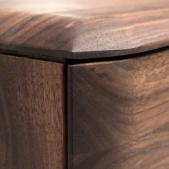 Wohnen Braune Möbel|Sideboards & Kommoden*Nussbaum TV Lowboard 220 cm breit - Rivossa