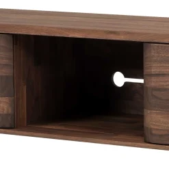 Wohnen Braune Möbel|Sideboards & Kommoden*Nussbaum TV Lowboard 220 cm breit - Rivossa