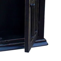 Wohnen Kolonialmöbel|Schränke*Oberschrank Sentiments in Schwarz