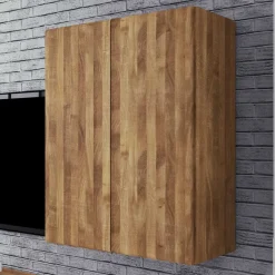 Wohnen Esszimmerschränke*Oberschrank Vaskov aus Wildeiche Massivholz