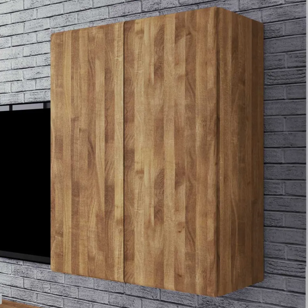 Wohnen Esszimmerschränke*Oberschrank Vaskov aus Wildeiche Massivholz