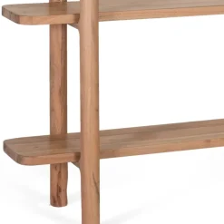 Wohnen Wohnzimmer-Regale|Büro-Raumteiler*Offenes Bücherregal aus Akazienholz - Kerbea