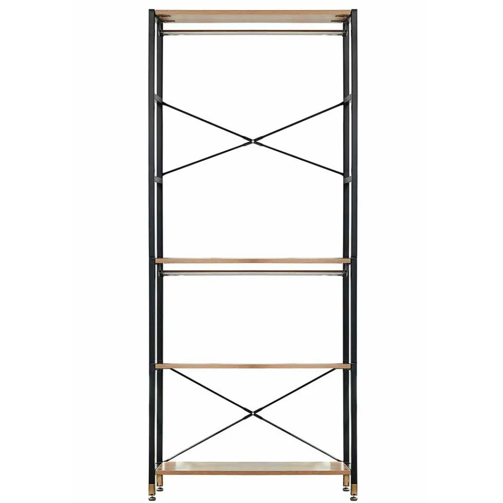 Wohnen Diele Komplett|Garderoben*Offenes Garderobenregal mit Kleiderstange - Pepper