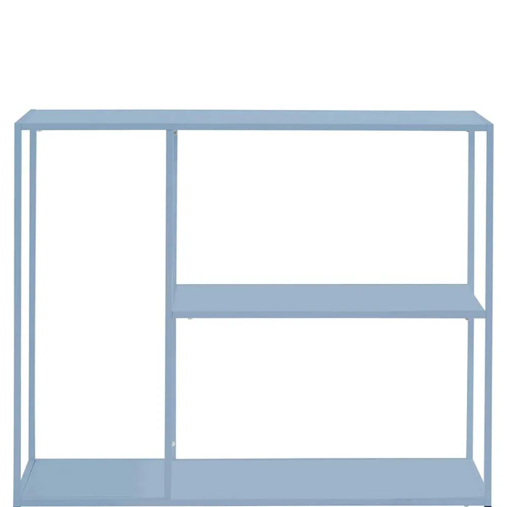 Wohnen Offenes Metallregal in Blau Petrol - Filax