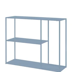 Wohnen Offenes Metallregal in Blau Petrol - Filax