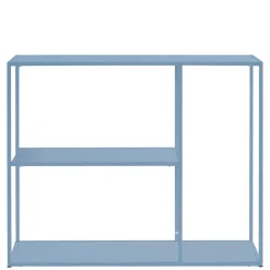 Wohnen Offenes Metallregal in Blau Petrol - Filax