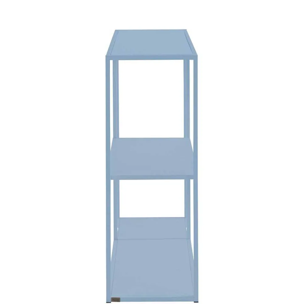 Wohnen Offenes Metallregal in Blau Petrol - Filax