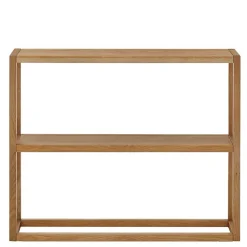 Wohnen Telefontische*Offenes Regal Konsole aus Eichenholz - Gangizo