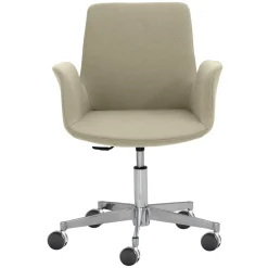 Wohnen Bürostühle*Office Armlehnenstuhl in Taupe - Juncolm