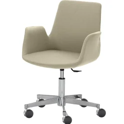 Wohnen Bürostühle*Office Armlehnenstuhl in Taupe - Juncolm