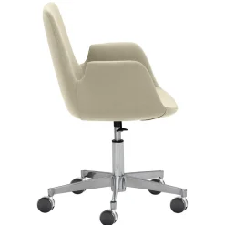 Wohnen Bürostühle*Office Armlehnenstuhl in Taupe - Juncolm