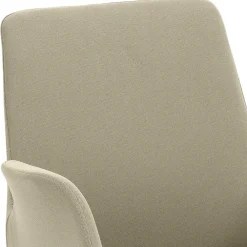 Wohnen Bürostühle*Office Armlehnenstuhl in Taupe - Juncolm