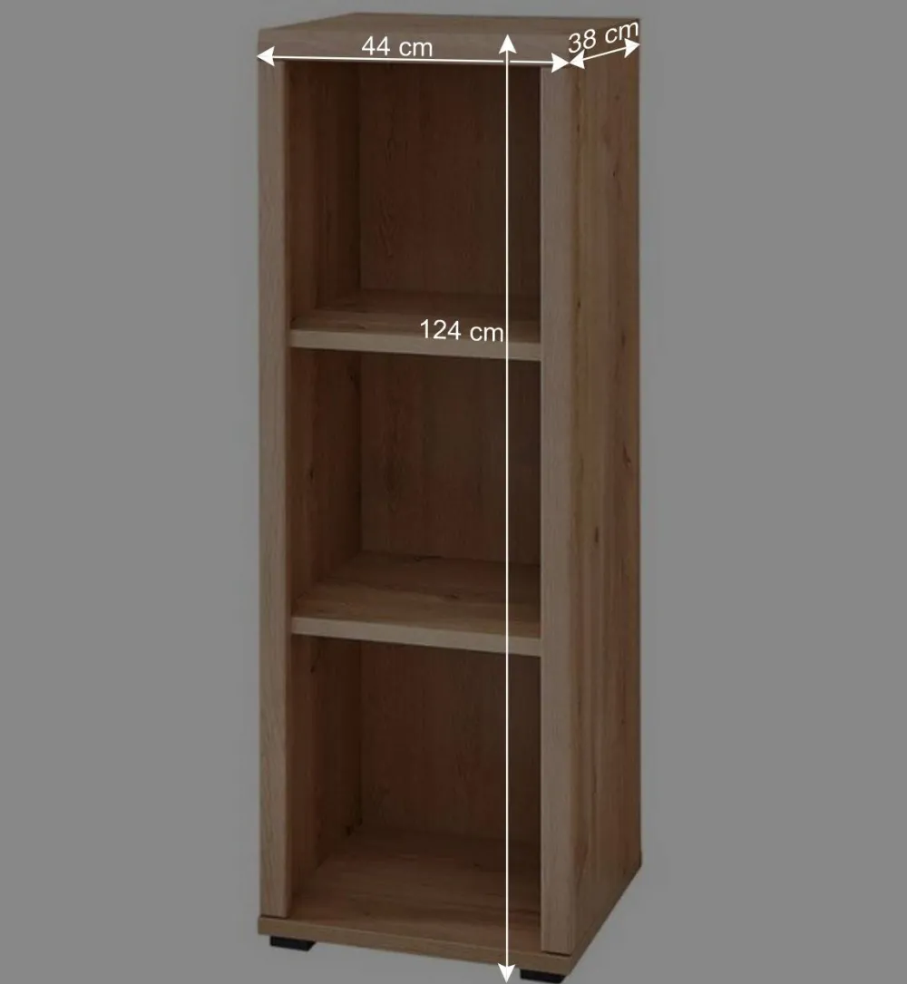 Wohnen Office Möbelset teilmassiv - Emly (achtteilig)