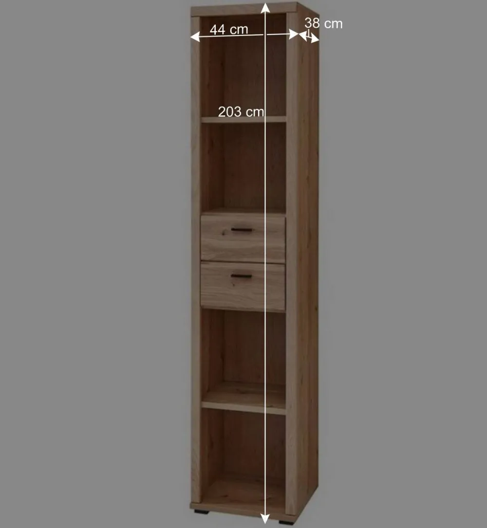 Wohnen Office Möbelset teilmassiv - Emly (achtteilig)