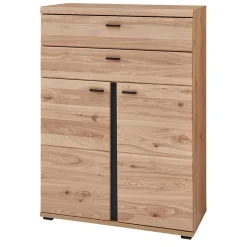 Wohnen Office Möbelset teilmassiv - Emly (achtteilig)