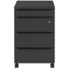Wohnen Office Rollcontainer in Dunkelgrau - Tila