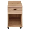 Wohnen Office Rollcontainer mit Schublade & Fach - Emly