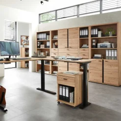 Wohnen Office Rollcontainer mit Schublade & Fach - Emly