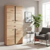 Wohnen Büroschränke*Office Schrank mit vier Türen mit zwei Schubladen - Emly