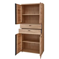 Wohnen Büroschränke*Office Schrank mit vier Türen mit zwei Schubladen - Emly