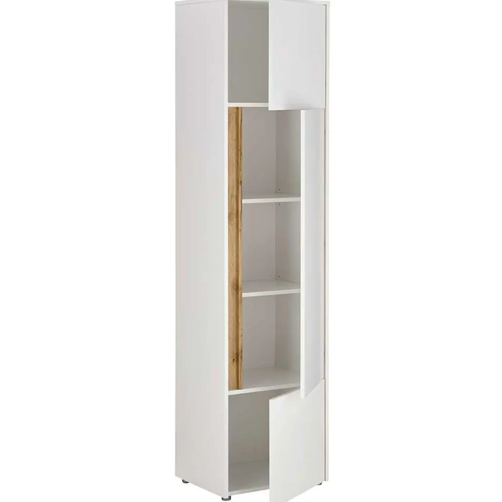 Wohnen Office Schrank- und Regalwand Set - Nonessia (siebenteilig)