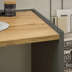 Wohnen Office Schreibtisch & Regal - Ahilav (zweiteilig)