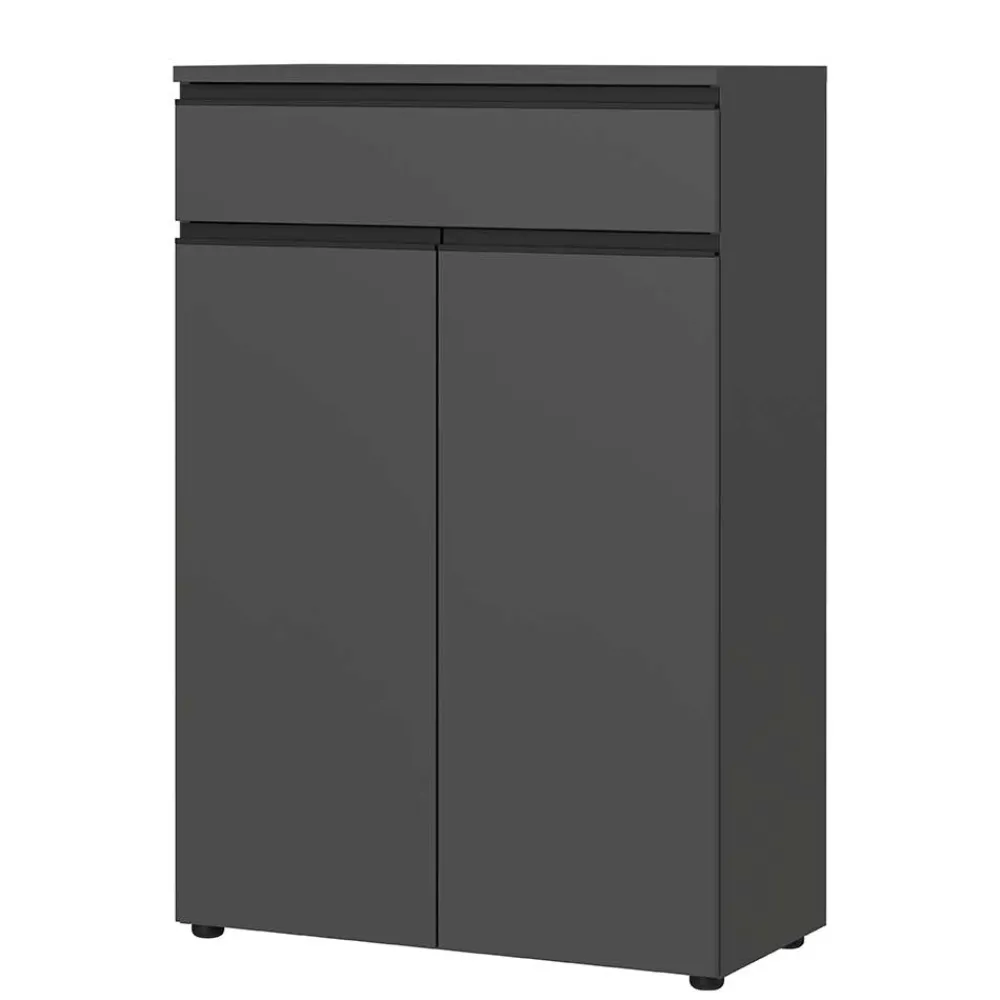 Wohnen Büroschränke*Office Vertiko in Dunkelgrau - Espnoz