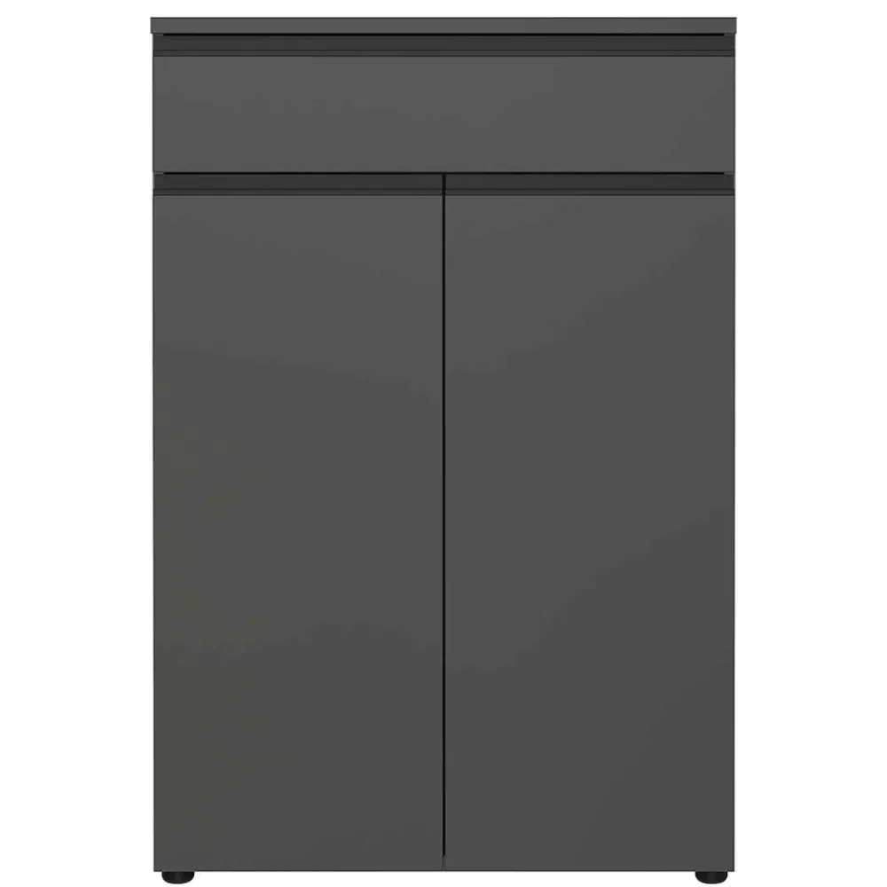 Wohnen Büroschränke*Office Vertiko in Dunkelgrau - Espnoz