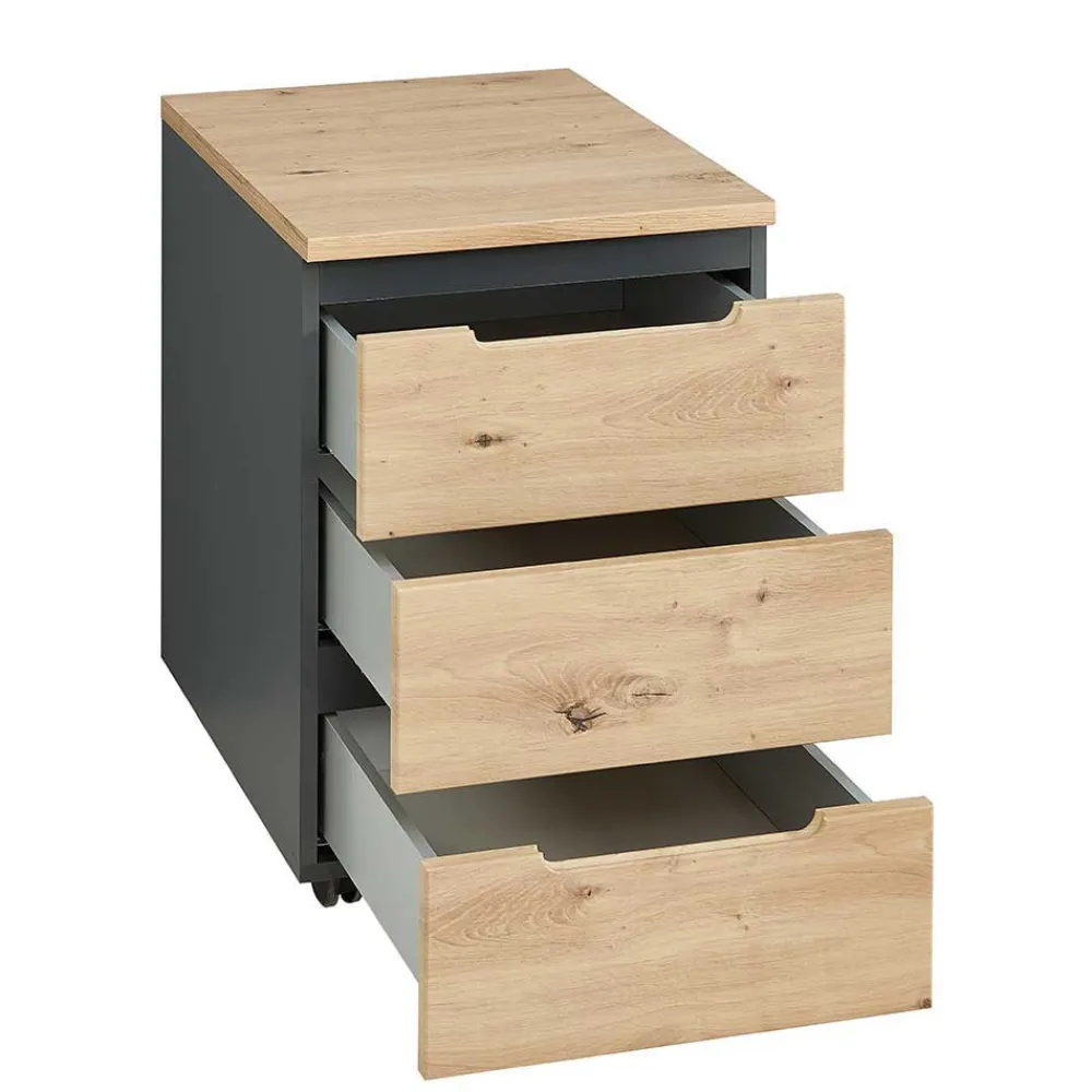 Wohnen Officemöbel Komplettset modern - Kuetra (achtteilig)