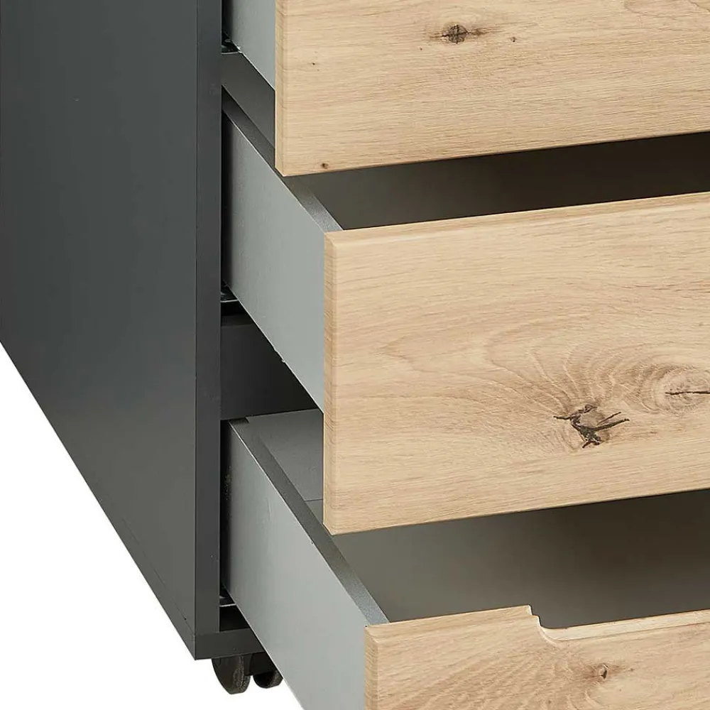 Wohnen Officemöbel Komplettset modern - Kuetra (achtteilig)